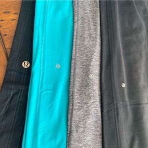 Lululemon pants- 3 Still style, 1 straight.